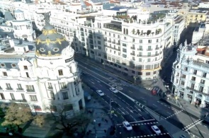 Здание Метрополис. Мадрид в режиме реального времени.