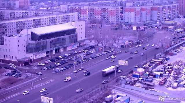 Улица Плановая.  Новосибирск веб камера онлайн