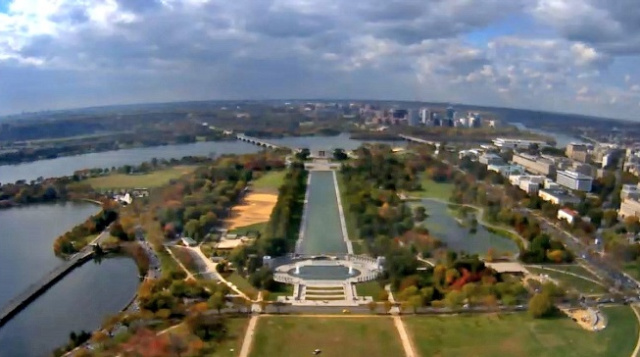 Веб камера на Монументе Вашингтона в режиме реального времени