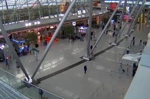 Фойе аэропорта Дюссельдорф веб камера онлайн