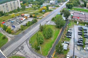 Перекресток улицы Олимпийской и пр. Макеева. Веб-камеры Миасса