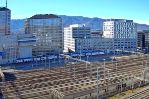 Железнодорожный вокзал. Веб-камеры Цюриха