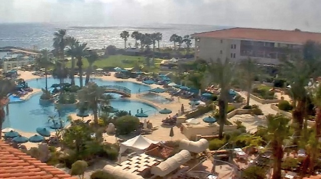 Отель Amathus Beach Hotel Paphos 5* Кипр веб камера онлайн
