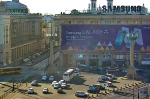 Площадь Конституции. Варшава веб камера онлайн
