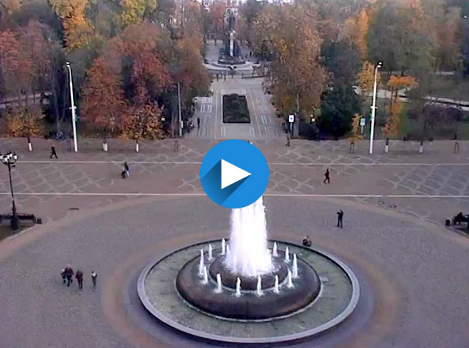 Соборная площадь и Екатерининский сквер веб камера онлайн