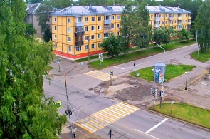 Проспект Ленина. Веб-камеры Коряжмы онлайн