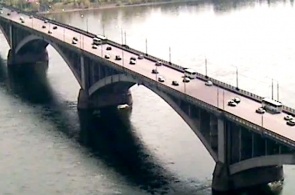 Коммунальный мост. Красноярск веб камера онлайн