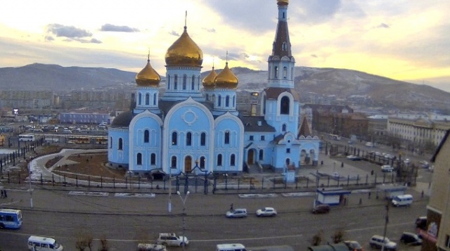 Казанский кафедральный собор. Веб камеры Читы онлайн