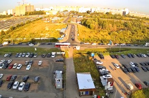 Перекресток улицы Центральной и Кудровского проезда. Веб-камеры Кудрово