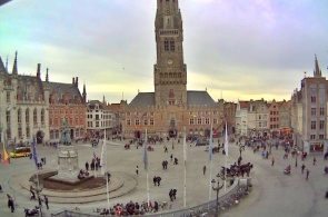 Рыночная площадь. Брюгге веб камера онлайн