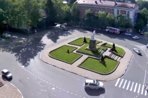 Площадь Ленина. Веб-камера Туапсе онлайн