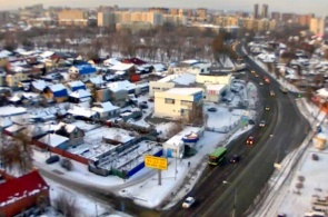 Комсомольский сквер Тюмень веб камера онлайн