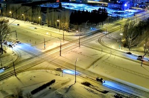 Перекресток Юбилейной и Приморского бульвара. Веб-камеры Тольятти