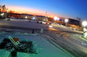 Сквер Я люблю Бикин. Ракурс 2. Веб-камеры Бикина онлайн