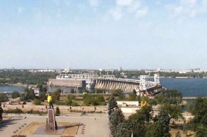 Площадь Ленина. Панорамная веб камера. Запорожье онлайн