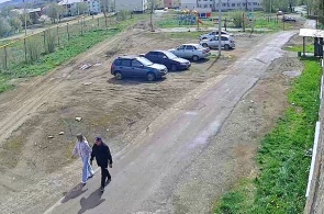 Перекресток Мира и Победы. Веб-камеры Баймака онлайн