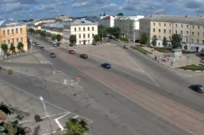 Советская площадь. Тверь веб камера онлайн