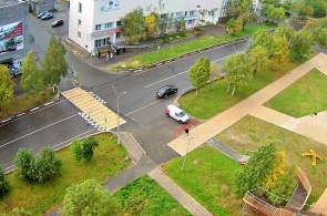 Улица Строительная. Ракурс 3. Веб-камеры Оленегорска онлайн