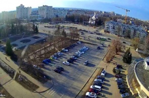Площадь Победы (камера 2). Веб-камеры Владимира онлайн