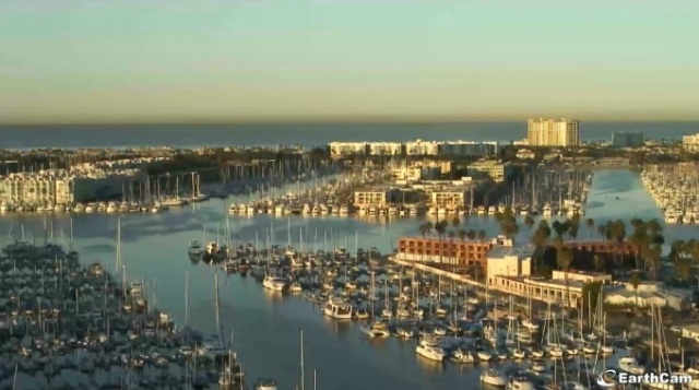 Гавань отеля Marina Del Rey Hotel веб камера онлайн