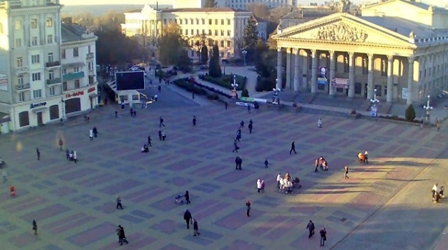 Театральная площадь Тернополь веб камера онлайн