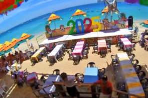 Пляжный клуб Mango Deck Restaurant & Beach Club. Веб-камеры Кабо-Сан-Лукас онлайн