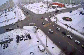 Веб камера с видом на перекресток улиц Мира - Ханты-мансийской