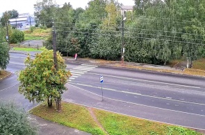 Пешеходный переход на улице Судостроительной. Веб-камеры Петрозаводска