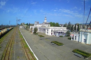 Железнодорожный вокзал. Веб камеры Сухума онлайн