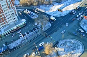 Перекресток улицы Транспортная и проспекта Победы. Веб-камеры Оренбурга