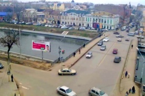 Сапожниковский мост (бывший Спасский). Астрахань веб камера онлайн