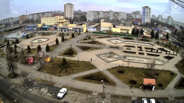 Площадь фонтанов. Веб-камеры Владикавказа онлайн
