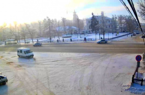 Советская площадь. Веб-камеры Костромы онлайн