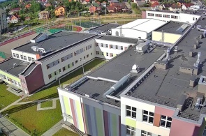 Строительство школы по ул. Рассветная. Вид3. Веб-камеры Калининграда