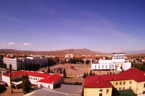 Площадь Арата. Центральная площадь города  Кызыл 