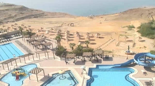 Мертвое море. Отель Sweimeh  Dead Sea Spa веб камера онлайн