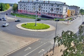 Перекресток Дьяконова и Ленина. Веб-камеры Великие Луки онлайн