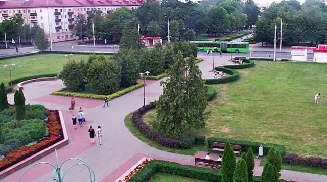 Площадь Ленина. Бобруйск веб камера онлайн