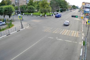 Перекресток улиц Семинарская - Сенная. Веб-камеры Рязани