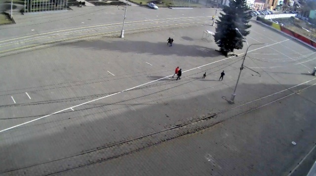 Площадь Свободы. Владикавказ веб камера онлайн