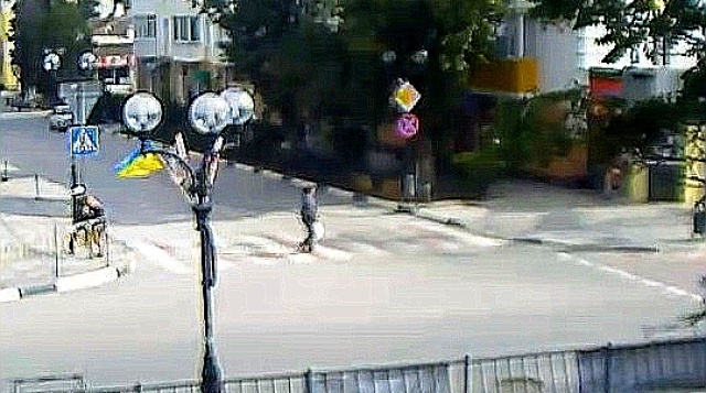 Центр города Судака в режиме реального времени
