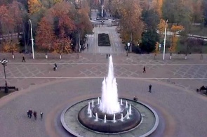 Соборная площадь и Екатерининский сквер веб камера онлайн