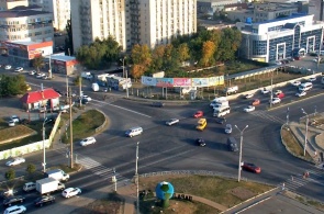 Перекресток улиц 45-я Параллель и Доваторцев. Ставрополь веб камера онлайн