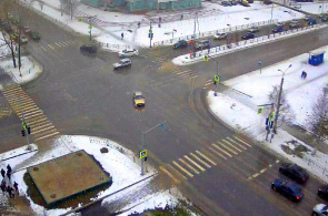 Веб камера с видом на перекресток улиц Мира - Маршала Жукова