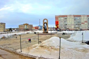 Памятник Защитникам Отечества. Веб-камеры Усинска