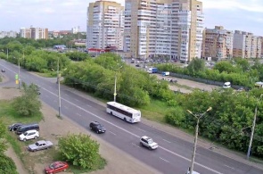 Улица Дианова. Омск веб камера онлайн