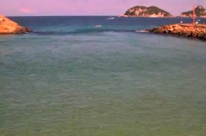 Пляж Барра-да-Тижука. Рио-де-Жанейро веб камера онлайн