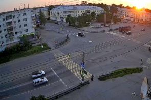 Перекресток улиц Фрунзе - Черных. Веб-камеры Нижнего Тагила