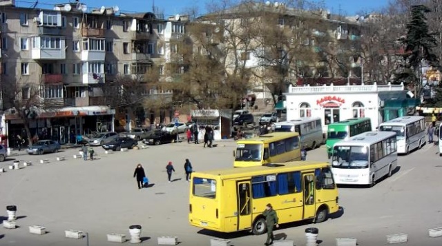 Площадь Генерала Захарова. Веб камеры Севастополя онлайн