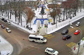Площадь Кирова. Веб-камеры Сортавалы онлайн